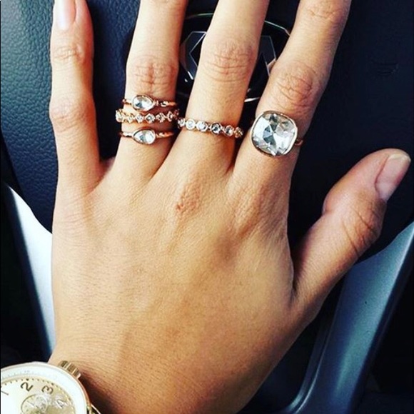 Premier Designs Jewelry - Premier design rose gold Sienna set ring